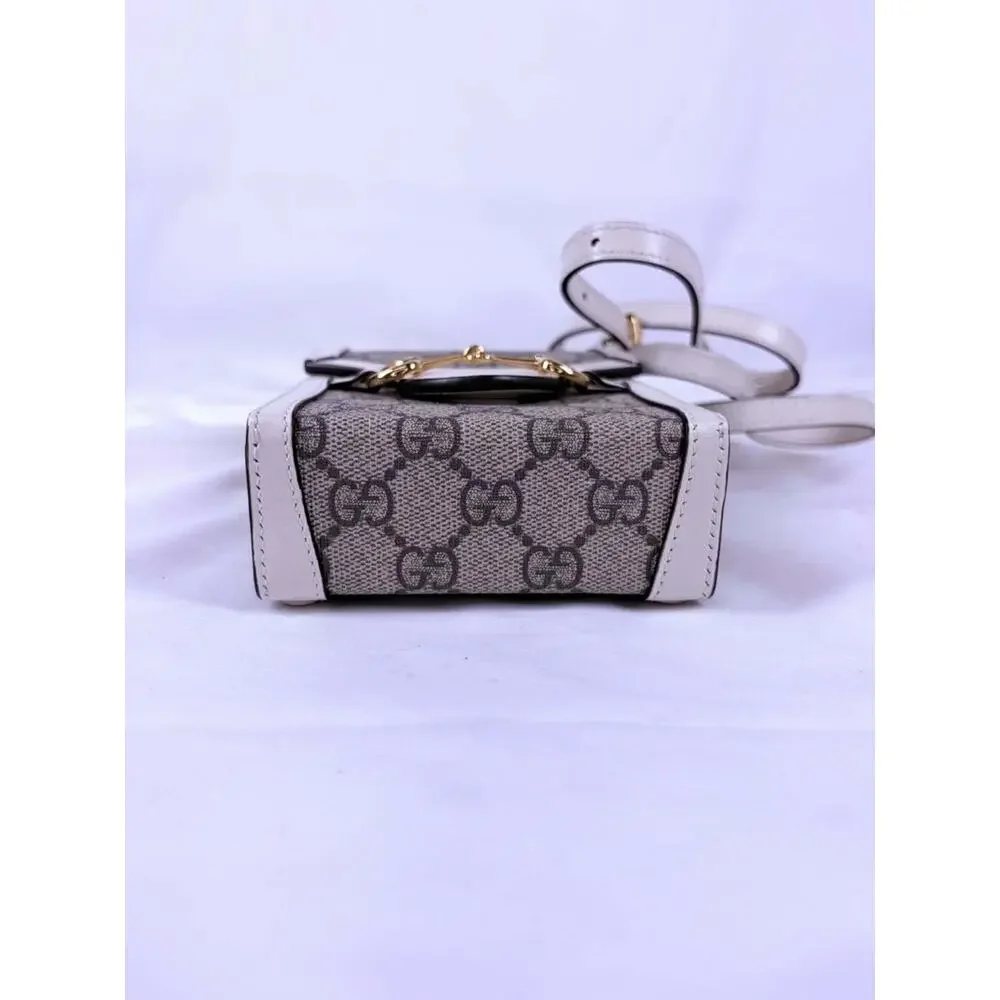 Gucci GG Supreme Horsebit 1955 Mini Vertical Bag SPB-EB-367461